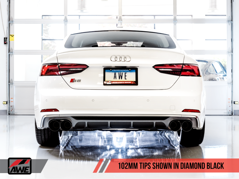 AWE Tuning Audi B9 S5 Sportback SwitchPath Exhaust - Non-Resonated - 3025-43046-C-Dub Tech