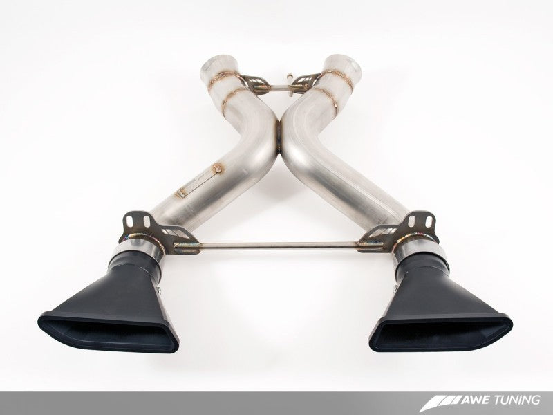 AWE Tuning McLaren MP4-12C Performance Exhaust - Black Tips - 3010-33012-C-Dub Tech