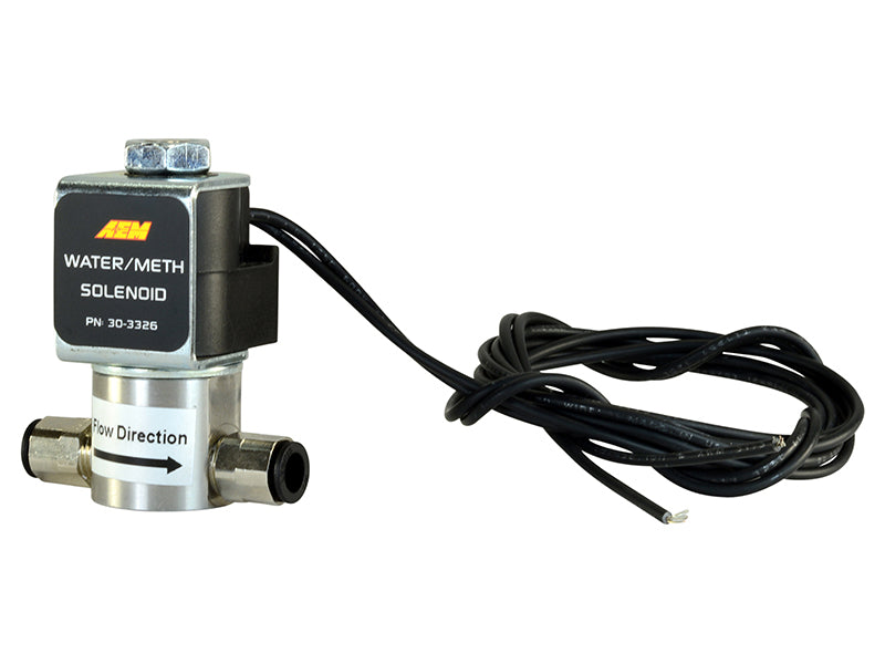 AEM Water/Methanol Injection System - High-Flow Low-Current WMI Solenoid - - 30-3326-C-Dub Tech