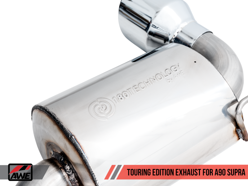 AWE 2020 Toyota Supra A90 Non-Resonated Touring Edition Exhaust - - 3020-32058-C-Dub Tech