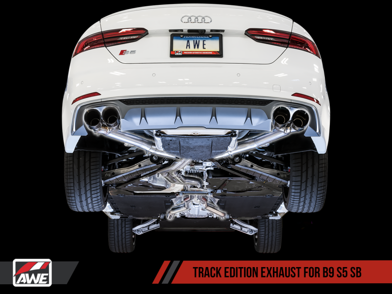 AWE Tuning Audi B9 S5 Sportback Track Edition Exhaust - - 3010-42066-C-Dub Tech