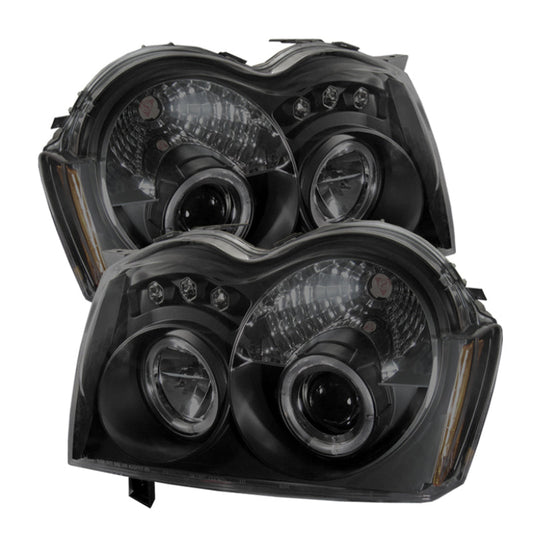 Spyder Jeep Grand Cherokee 05-07 Projector Headlights LED Halo LED - 5078551
