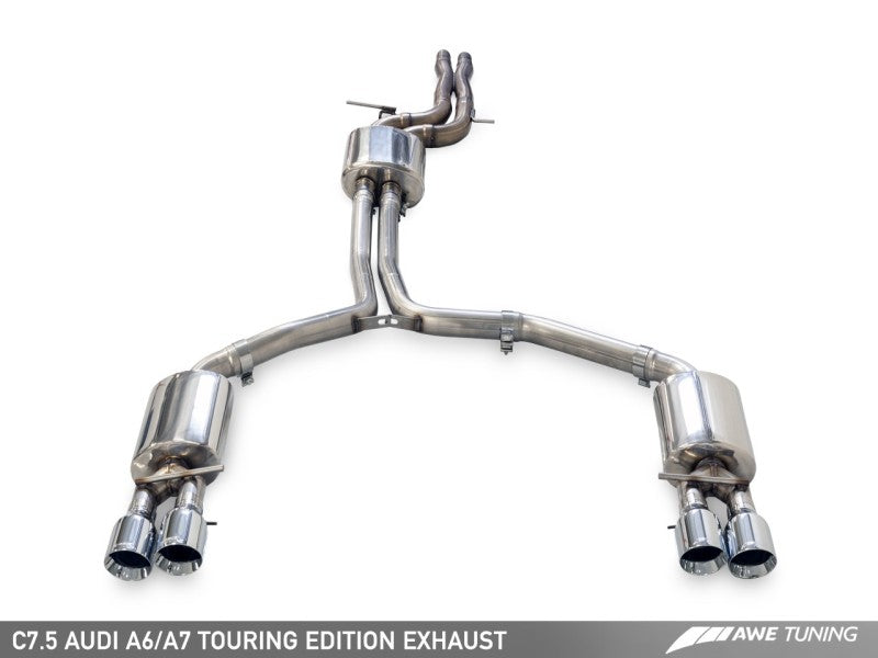AWE Tuning Audi C7.5 A6 3.0T Touring Edition Exhaust - - 3015-43076-C-Dub Tech