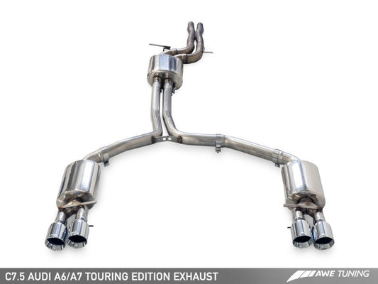 AWE Tuning Audi C7.5 A6 3.0T Touring Edition Exhaust - - 3015-43076-C-Dub Tech