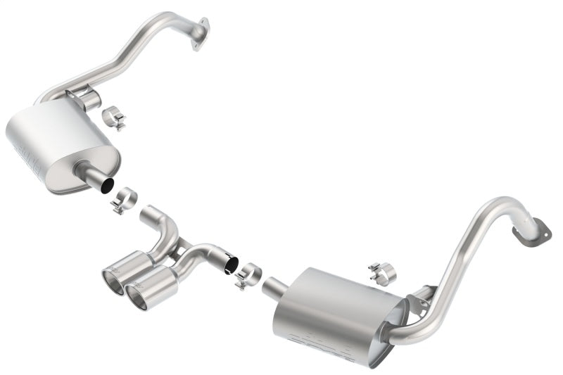 Borla 14-15 Porsche Cayman/Boxster (981) RWD 2Dr Dual Center Rear - 140534