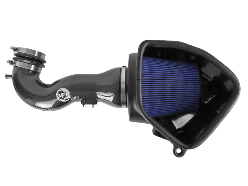 aFe 19-20 GM Trucks 5.3L/6.2L Track Series Carbon Fiber Cold - 57-10015R-C-Dub Tech