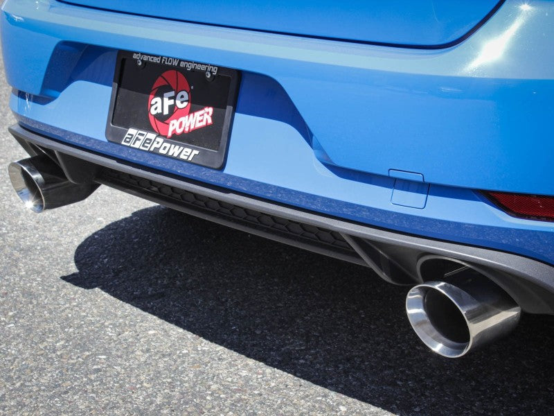 aFe MACHForce XP 3in-2.5in SS Exhaust Cat-Back 18-19 Volkswagen GTI - 49-36422-P-C-Dub Tech