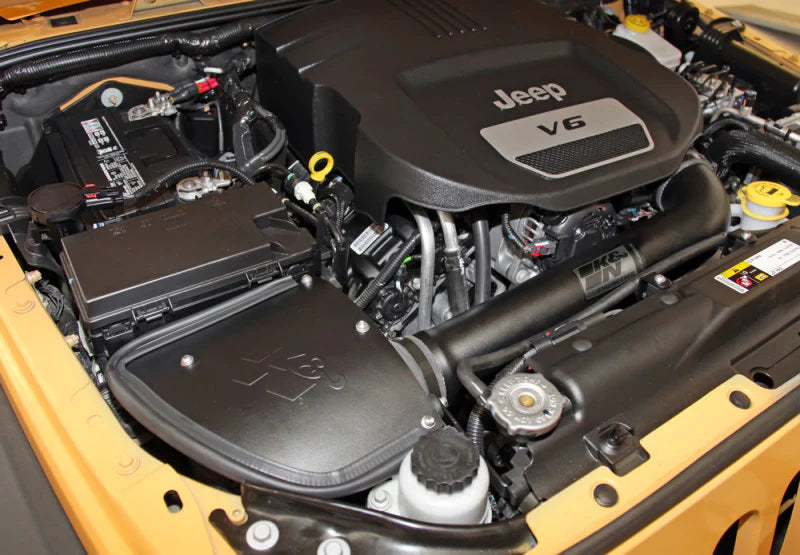 K&N 71 Series Performance Intake Kit for 12-18 Jeep Wrangler - 71-1566