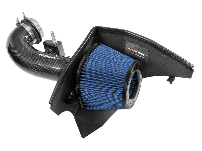 aFe 19-20 GM Trucks 5.3L/6.2L Track Series Carbon Fiber Cold - 57-10015R-C-Dub Tech