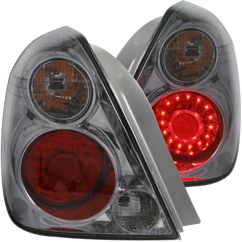 ANZO 2002-2006 Nissan Altima LED Taillights Smoke - 321255-C-Dub Tech