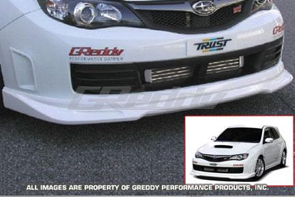 GReddy 08+ WRX & STi Front Lip Spoiler ** Must - 17060054