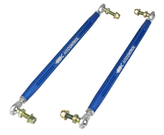 aFe Control 20-21 Toyota Supra 3.0L Front Adjustable End Links - 442-721001-FL-C-Dub Tech