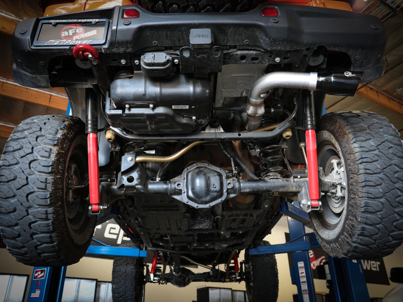 aFe 20-21 Jeep Wrangler Large Bore-HD 3in 304 Stainless Steel - 49-38092-B-C-Dub Tech