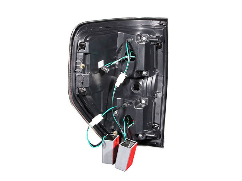 ANZO 2009-2014 Ford F-150 LED Taillights Red/Clear - 311139-C-Dub Tech