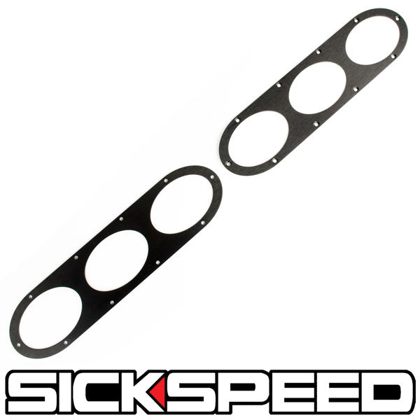 REAR BUMPER AIR DIVERSION DIFFUSER PANEL