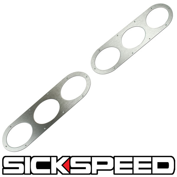 REAR BUMPER AIR DIVERSION DIFFUSER PANEL
