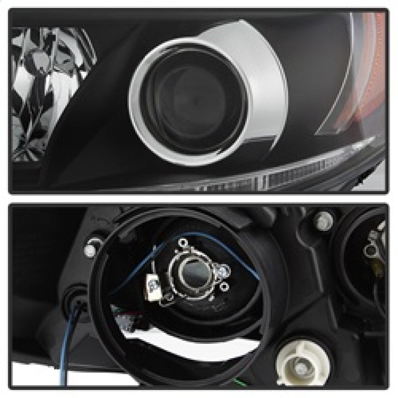 Spyder Toyota Sienna 2011-2014  Projector Headlights - DRL LED - - 5083982