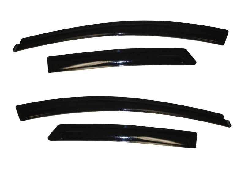 AVS 12-18 Ford Focus Ventvisor Outside Mount Window Deflectors 4pc - 94373-C-Dub Tech