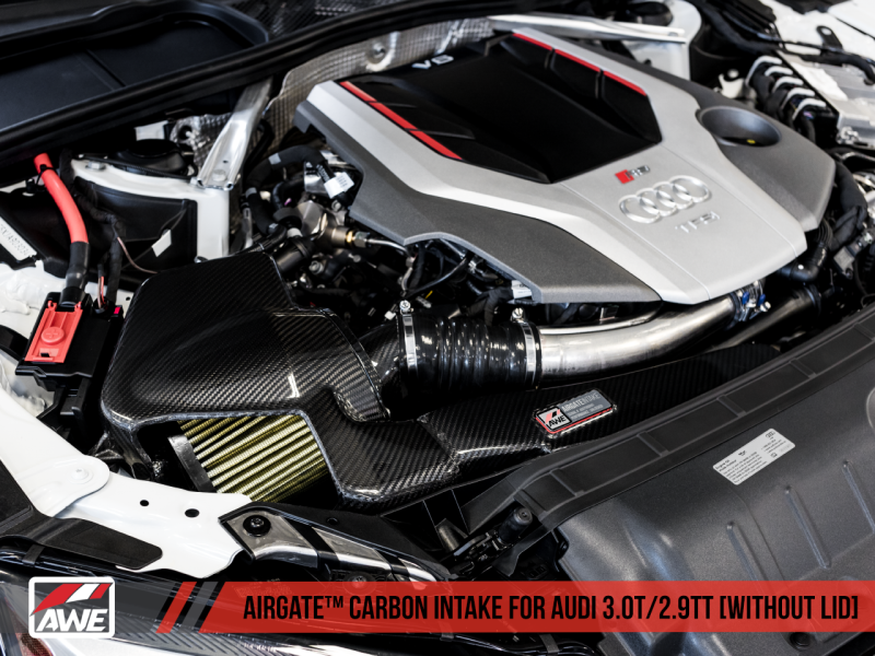 AWE Tuning Audi B9/B9.5 S4/S5/RS5 3.0T Carbon Fiber AirGate Intake - 2660-15032-C-Dub Tech