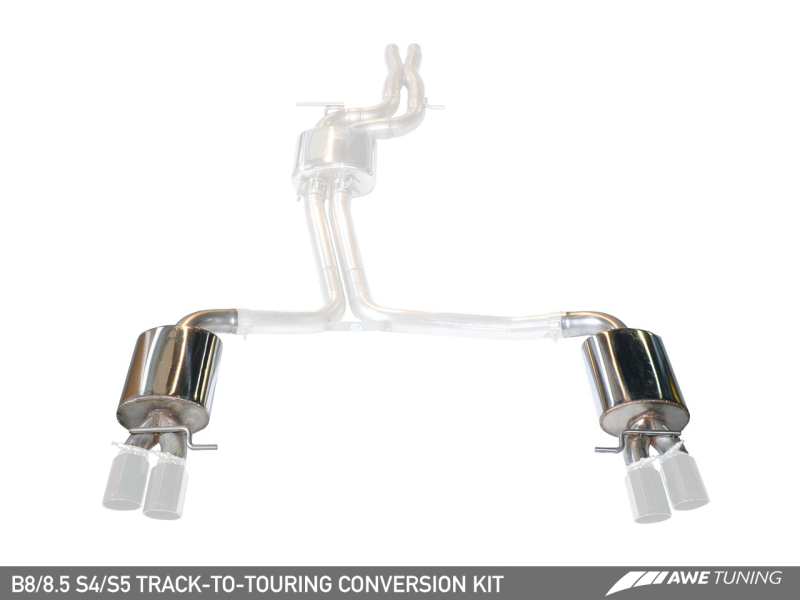 AWE Tuning 10-16 Audi S4 Quattro 3.0T (B8/8.5) Conversion Kit - 3815-41008-C-Dub Tech