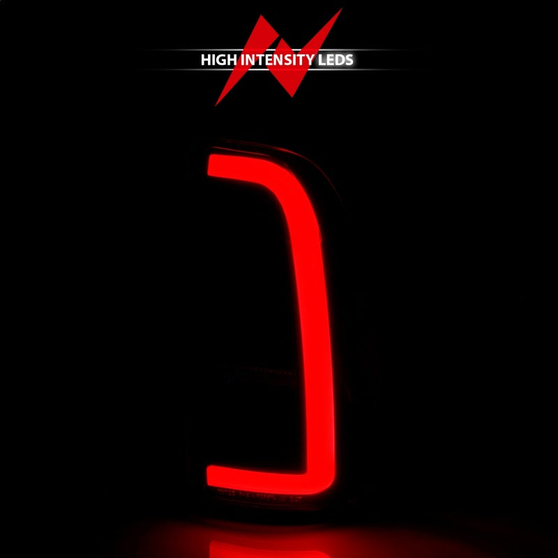 ANZO 00-06 Toyota Tundra LED Taillights w/ Light Bar Black - 311411-C-Dub Tech