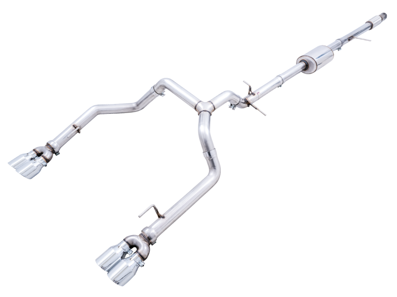 AWE Tuning 4th Gen GM 1500 5.3L 0FG Catback Split - 3015-42201-C-Dub Tech