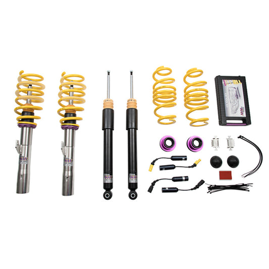 KW Coilover Kit V1 Audi S3 (8V) Quattro 2.0T with KWSHP65 - 1021000T