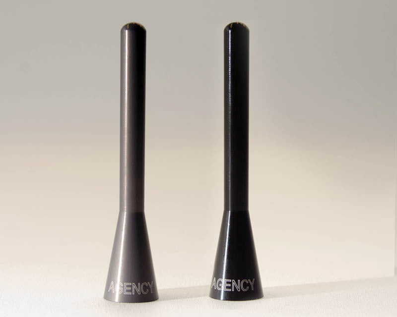 Agency Power Universal Billet Shorty Antenna - Black - AP-UNI-600BLK-C-Dub Tech