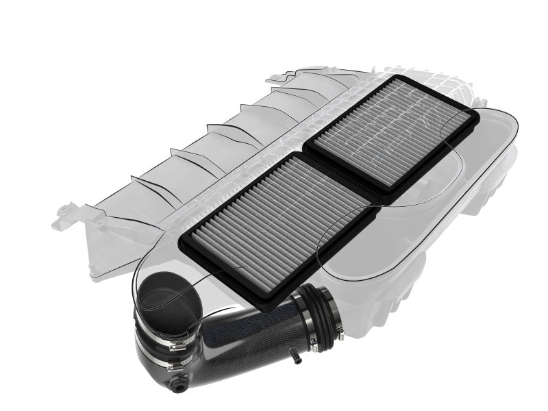 aFe Super Stock Pro Dry S Induction System 2021 RAM - 55-10014DC-C-Dub Tech