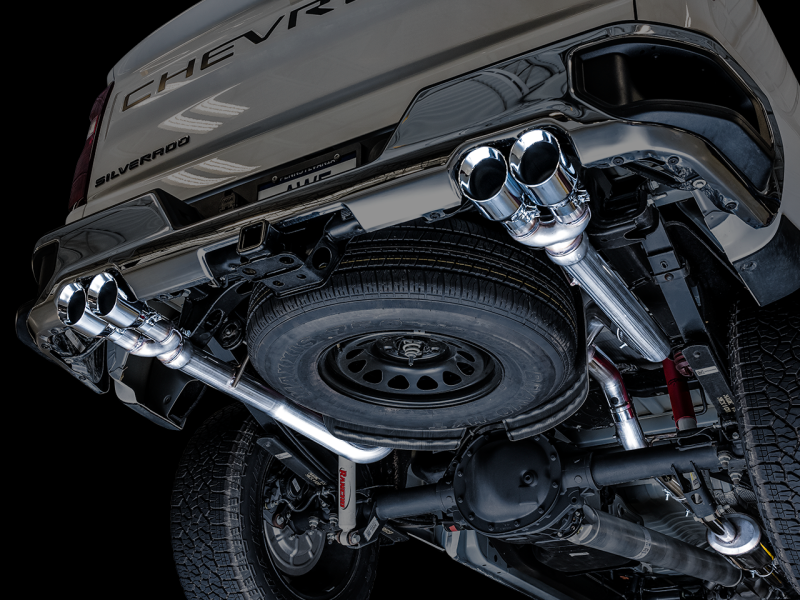AWE Tuning 4th Gen GM 1500 5.3L 0FG Catback Split - 3015-42201-C-Dub Tech