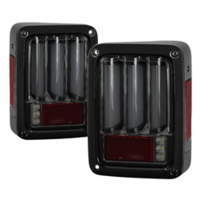 Spyder 07-16 Jeep Wrangler Verison 2 Light Bar LED Tail - 5084781