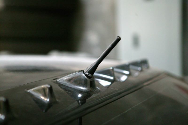 Agency Power Universal Billet Shorty Antenna - Black - AP-UNI-600BLK-C-Dub Tech