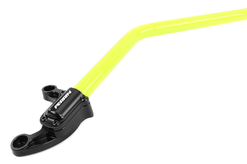 Perrin 08-16 WRX/STi Front Neon Yellow Strut Brace - PSP-SUS-056NY