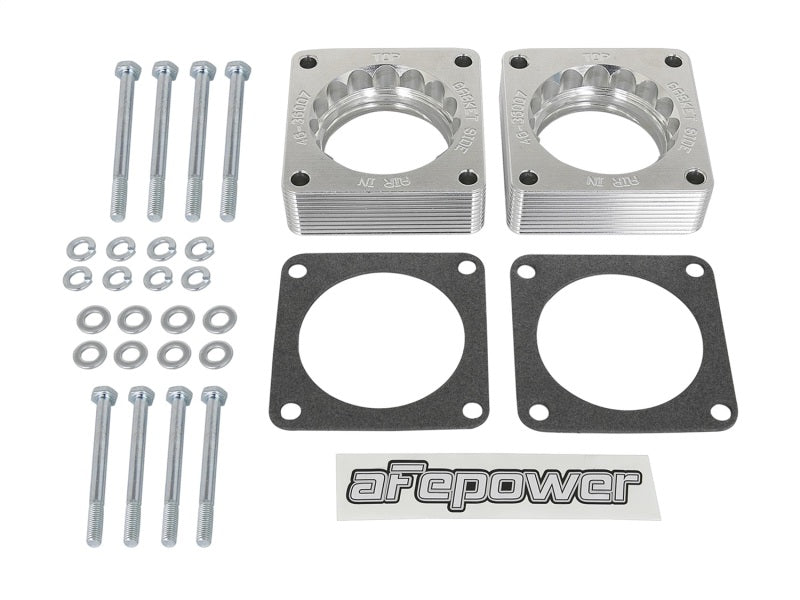 aFe Silver Bullet Throttle Body Spacer 09-18 Nissan 370Z V6-3.7L - 46-36007-C-Dub Tech