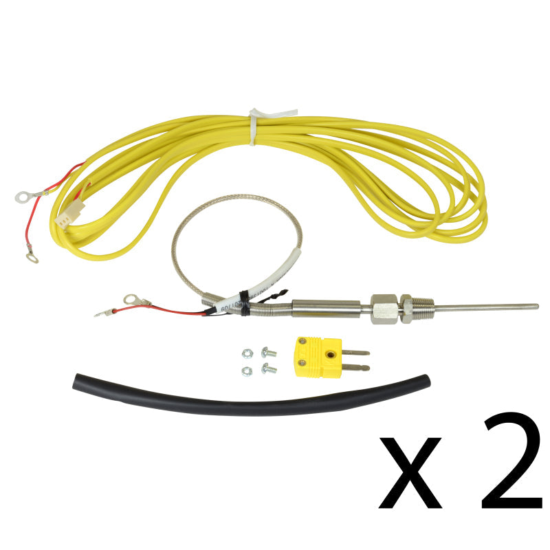 AEM Single K-Type Thermocouple Kit - 2 Pack - 30-2068-2-C-Dub Tech