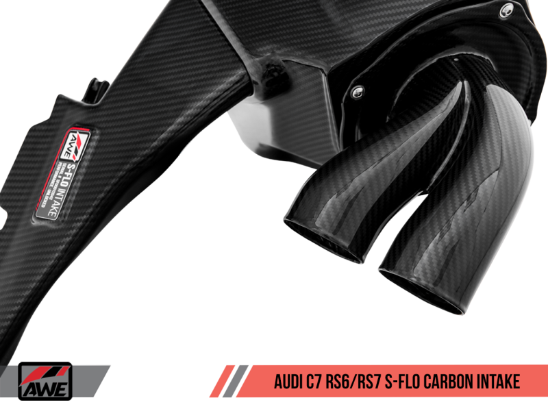 AWE Tuning Audi C7 RS6 / RS7 4.0T S-FLO Carbon - 2660-15012-C-Dub Tech