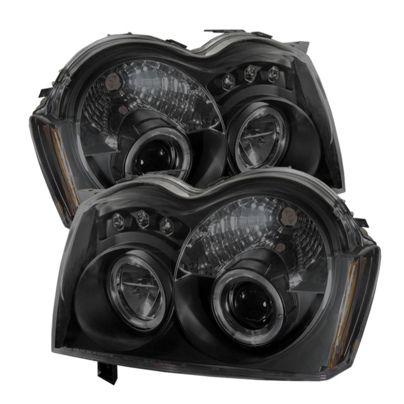 Spyder Jeep Grand Cherokee 05-07 Projector Headlights LED Halo LED - 5078551
