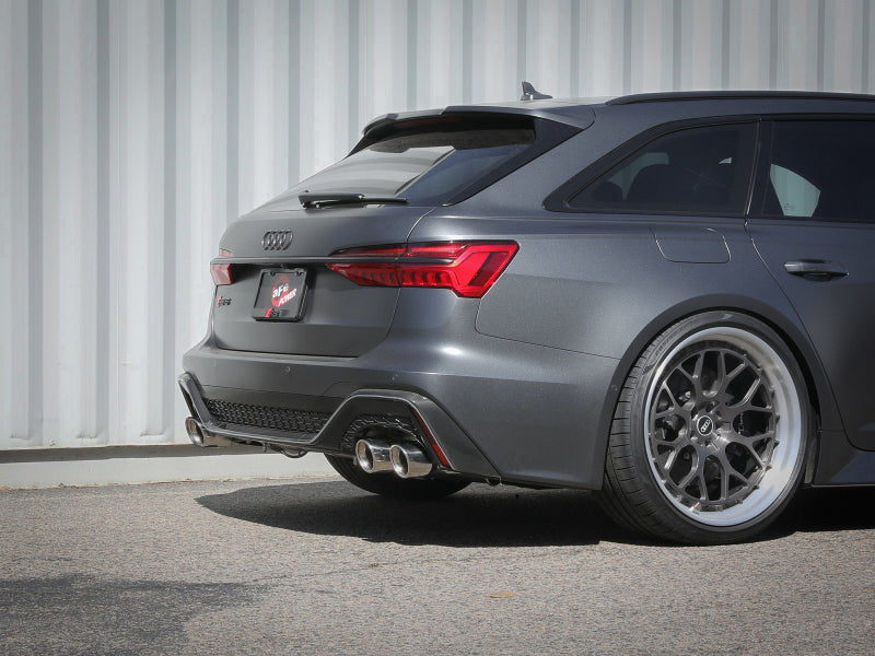 aFe 20-22 Audi RS6 Avant V8 4L(tt) MACH Force-Xp 3in - 49-36448-P-C-Dub Tech