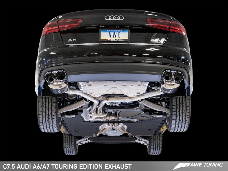 AWE Tuning Audi C7.5 A6 3.0T Touring Edition Exhaust - - 3015-43076-C-Dub Tech