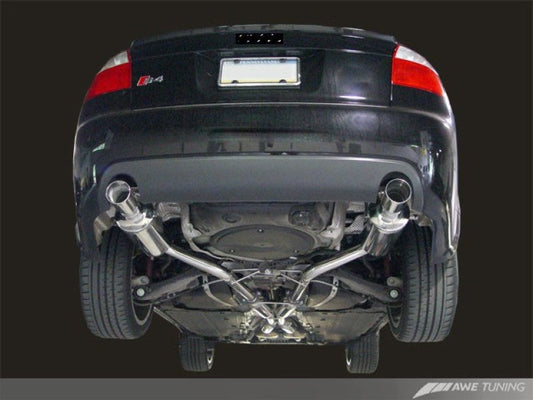AWE Tuning Audi B6 S4 Touring Edition Exhaust - Diamond - 3015-33016-C-Dub Tech