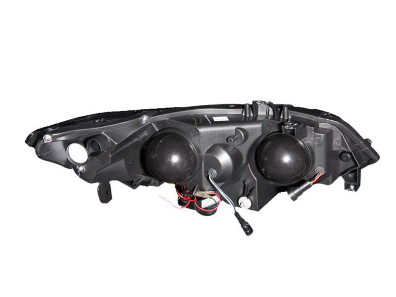 ANZO 2006-2011 Honda Civic Projector Headlights w/ Halo Chrome (CCFL) - 121061-C-Dub Tech