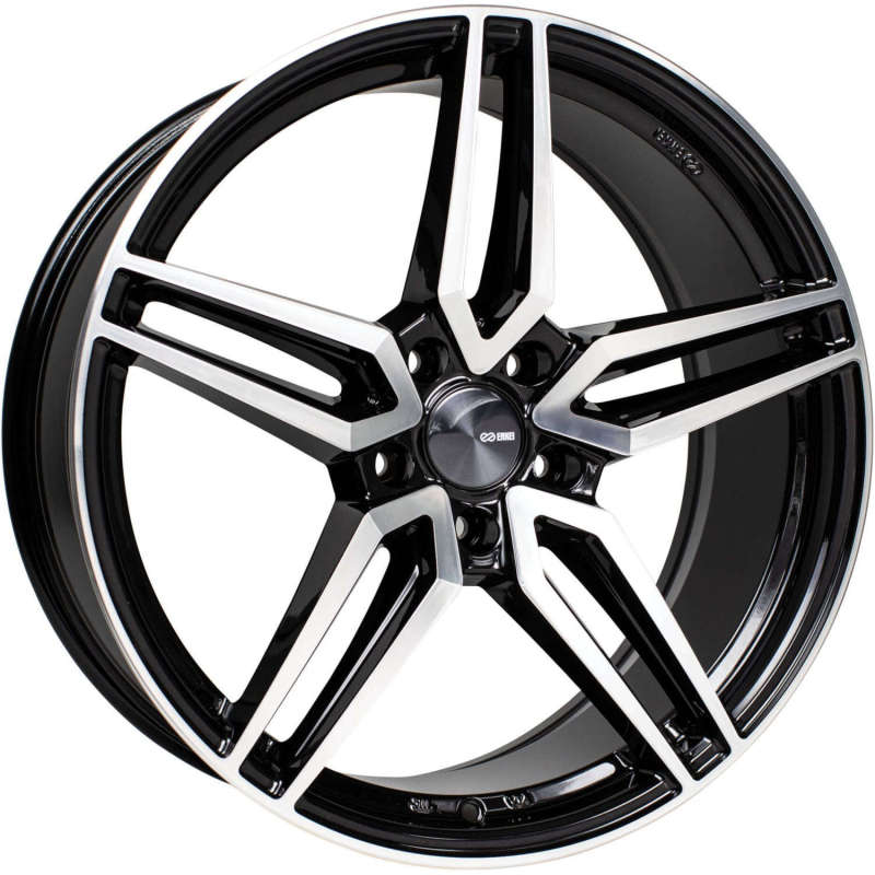 Enkei Victory 18x8 5x114.3 40mm Offset 72.6mm Bore Black Machined - 532-880-6540BKM