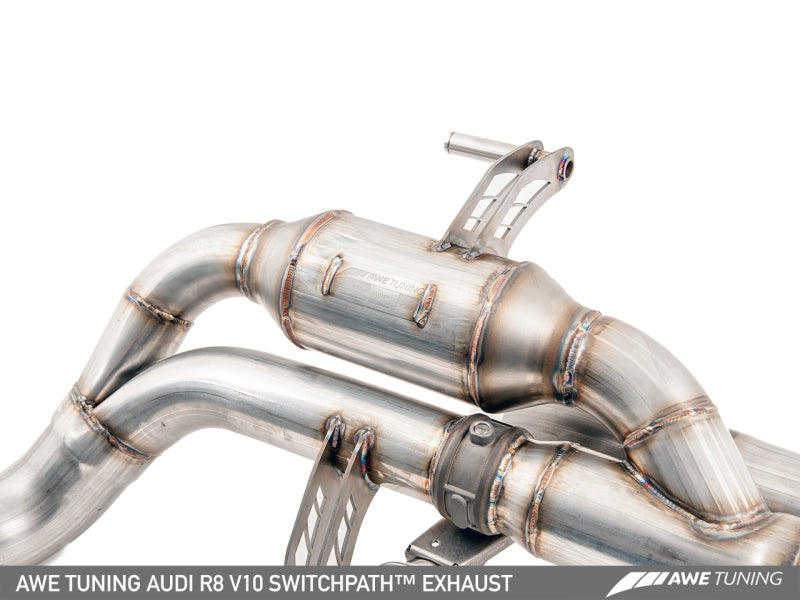 AWE Tuning Audi R8 V10 Coupe SwitchPath Exhaust (2014+) - 3025-31020-C-Dub Tech