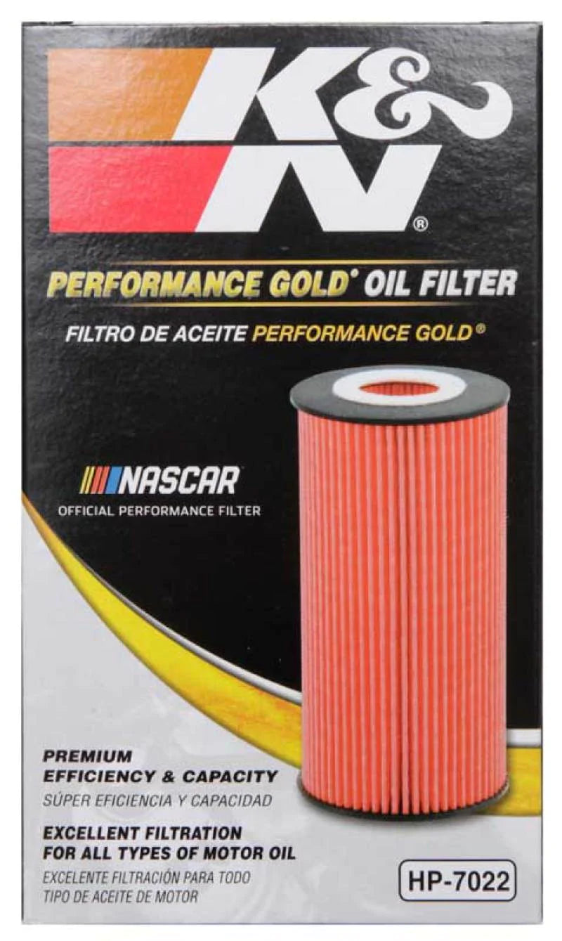 K&N Performance Gold Oil Filter for Hyundai/Kia V6 06-08 Azera/Sonata/Sedona/07-08 - HP-7022