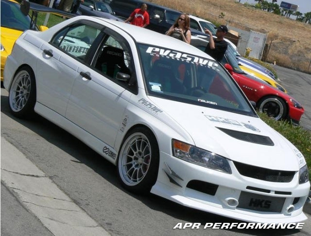APR Performance Fiber Glass EVO 9 Front Bumper w. APR Lip Incorporated - FFA-499006-C-Dub Tech
