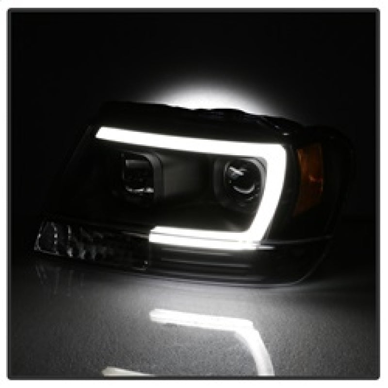Spyder 99-04 Jeep Grand Cherokee Projector Headlights - Light Bar - 5085221
