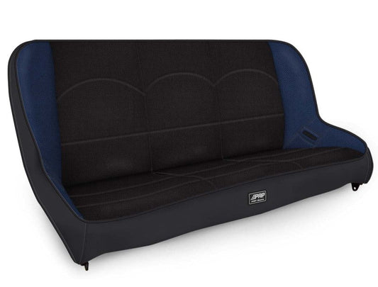 PRP Jeep JKU/JLU Low Back Rear Bench - Black / - A3610-47-71