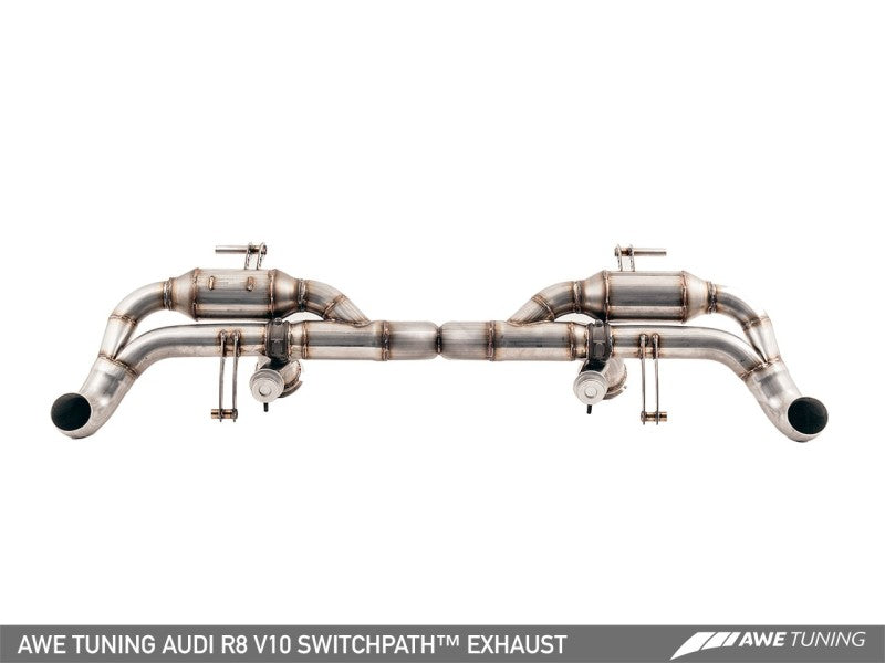 AWE Tuning Audi R8 V10 Coupe SwitchPath Exhaust (2014+) - 3025-31020-C-Dub Tech
