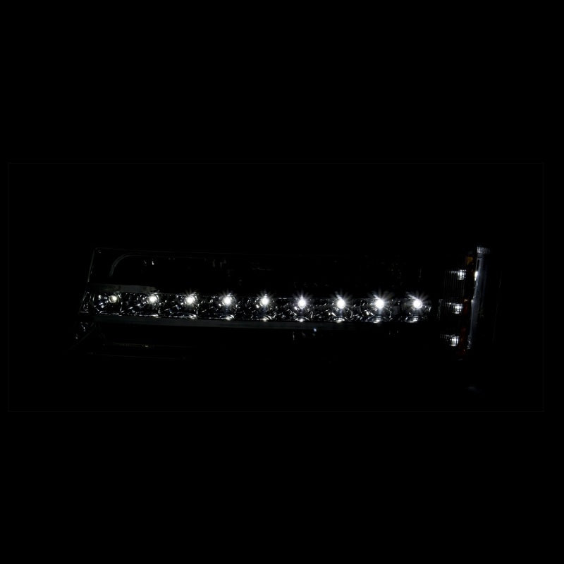 ANZO 2003-2006 Chevrolet Silverado 1500 LED Parking Lights Black w/ - 511067-C-Dub Tech