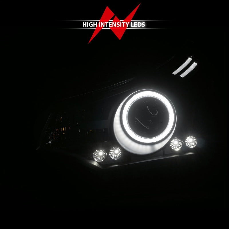 ANZO 2008-2011 Ford Focus Projector Headlights Black - 121272-C-Dub Tech